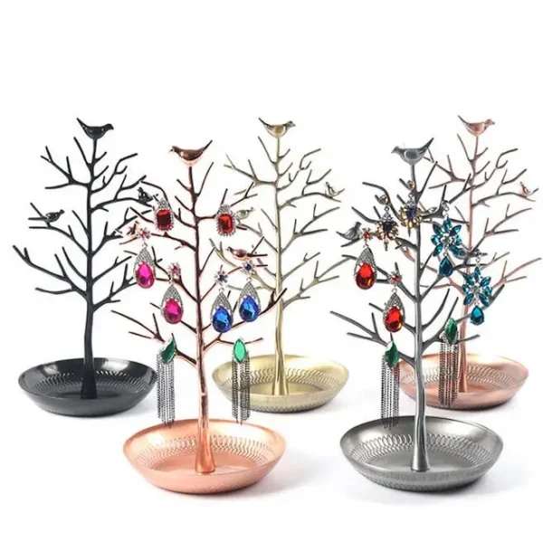 Porte bijoux arbre métal