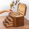 Coffret à bijoux en bois