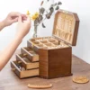 Coffret à bijoux en bois