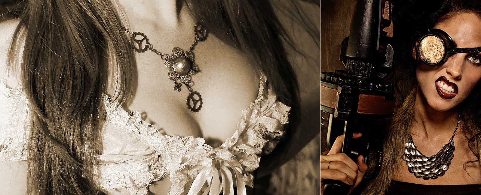 faire collier steampunk