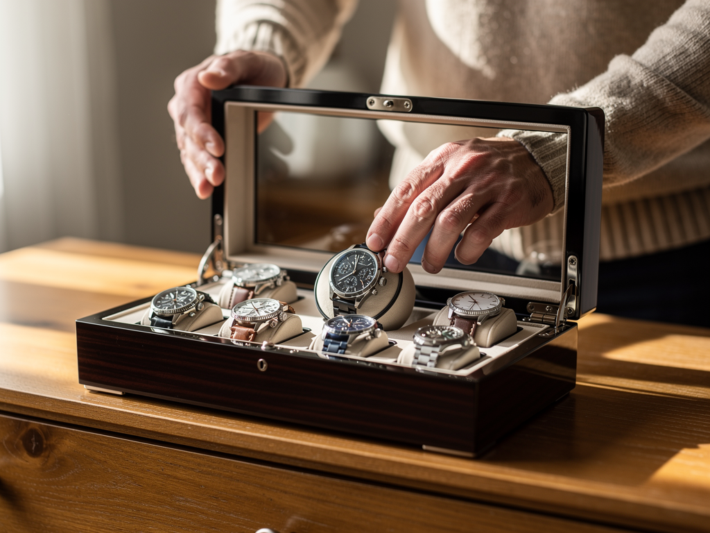 La boîte à montre automatique avec remontoir : une nécessité pour les mécaniques – boite a montre