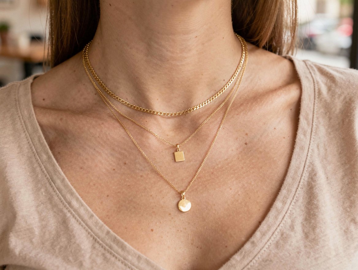 Chaîne en or pour femme : finesse, superposition et tendances actuelles – chaine en or