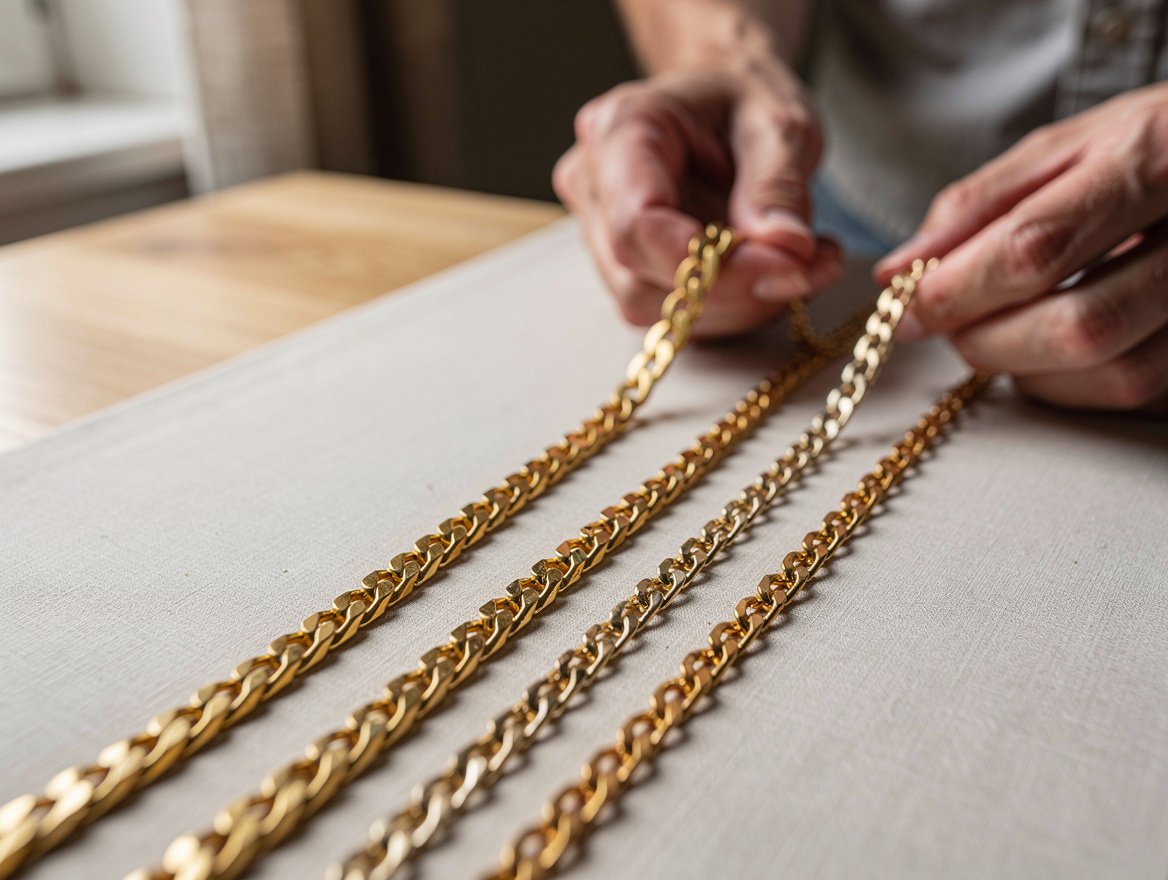 Or 18 carats, 14 carats ou plaqué or : quelle chaîne choisir selon votre budget ? – chaine en or