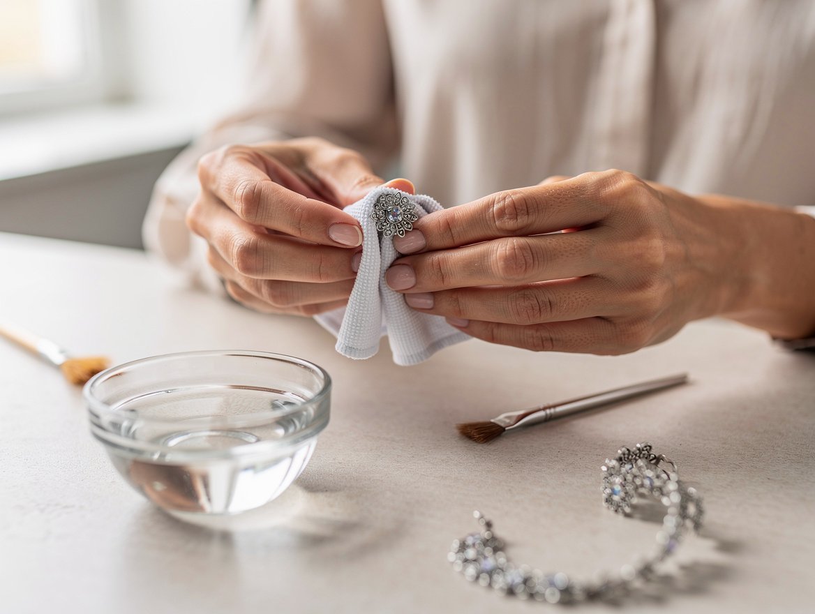 Comment nettoyer un bijou en argent orné de pierres sans l'abîmer – comment nettoyer bijoux argent