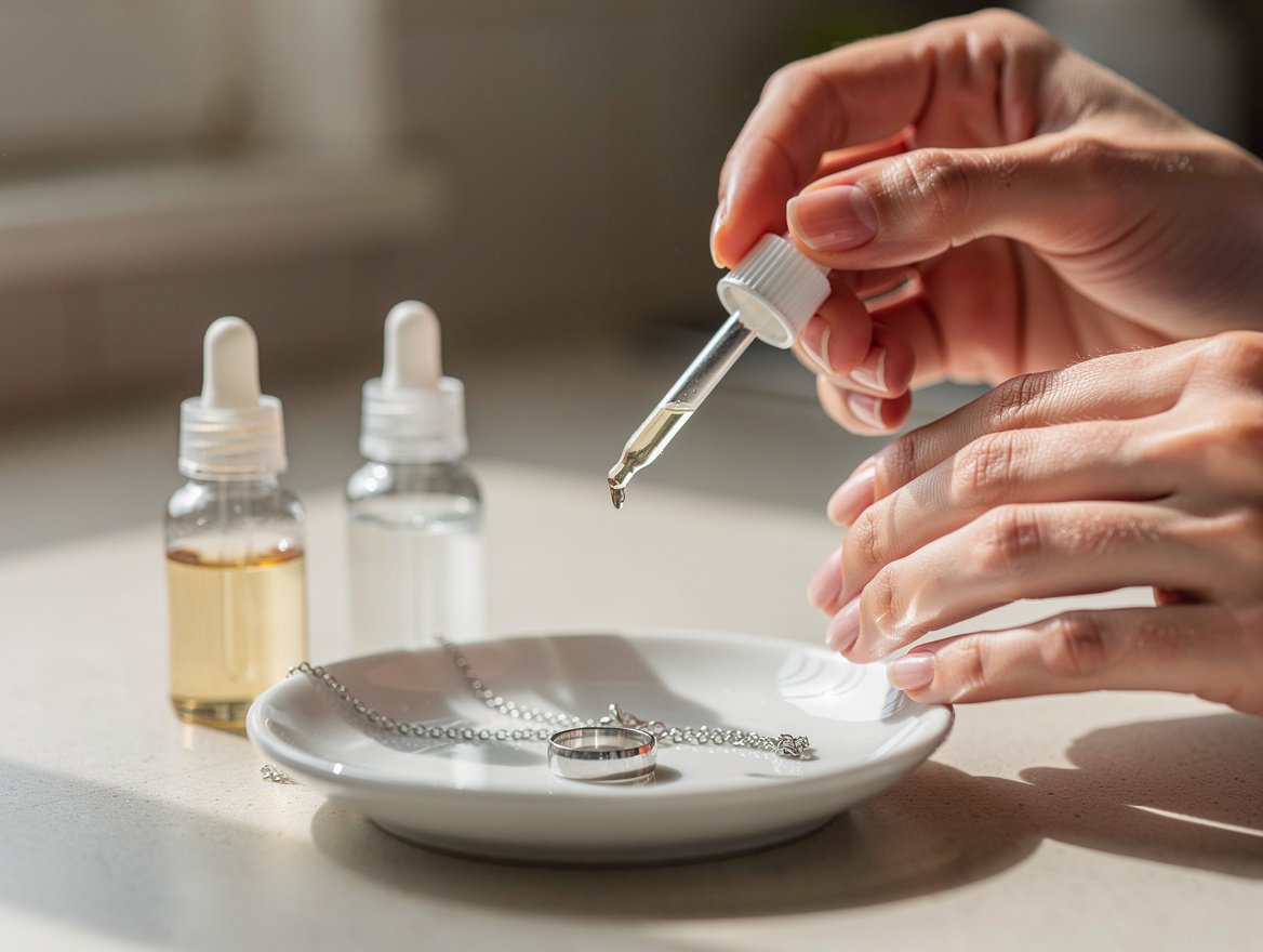 Tests chimiques maison : eau de Javel et acide nitrique pour confirmer l'authenticité – comment savoir si un bijou est en argent