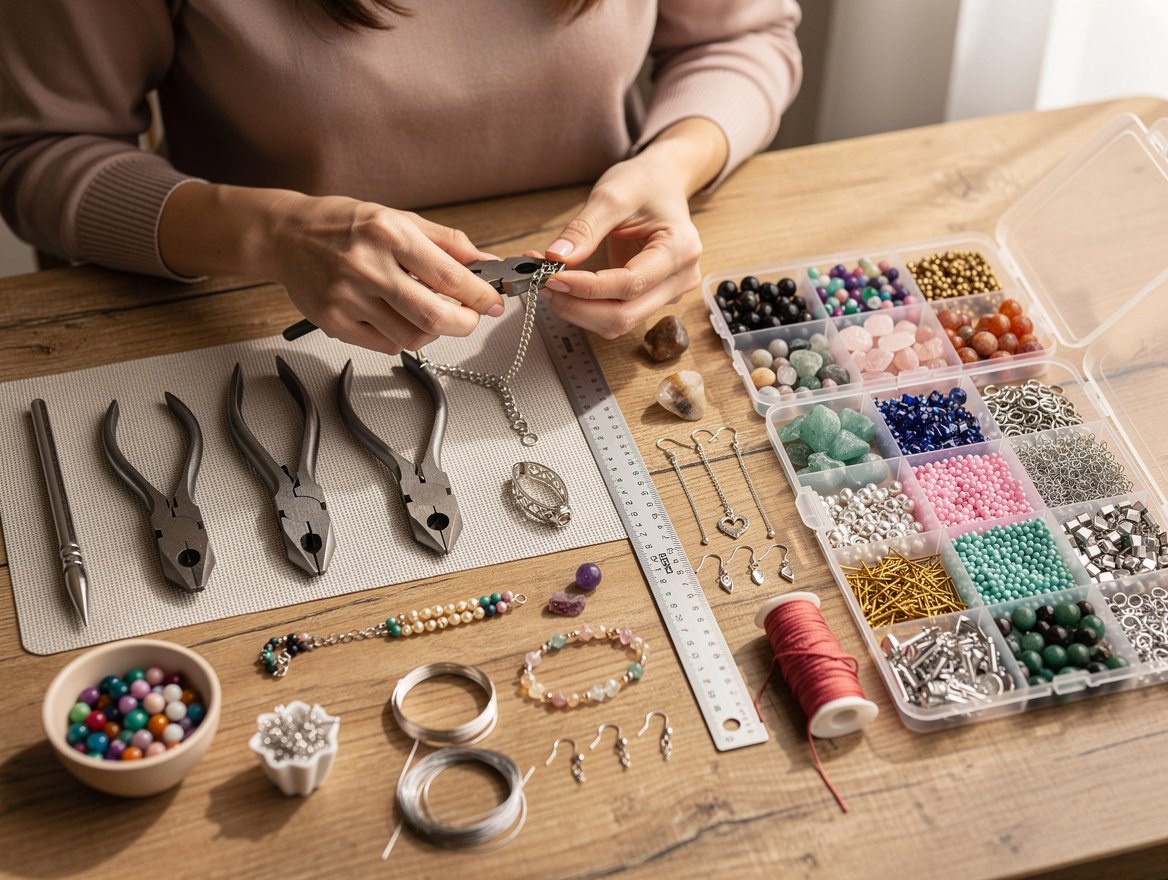 Le matériel de création bijoux indispensable pour bien démarrer – fabriquer ses bijoux
