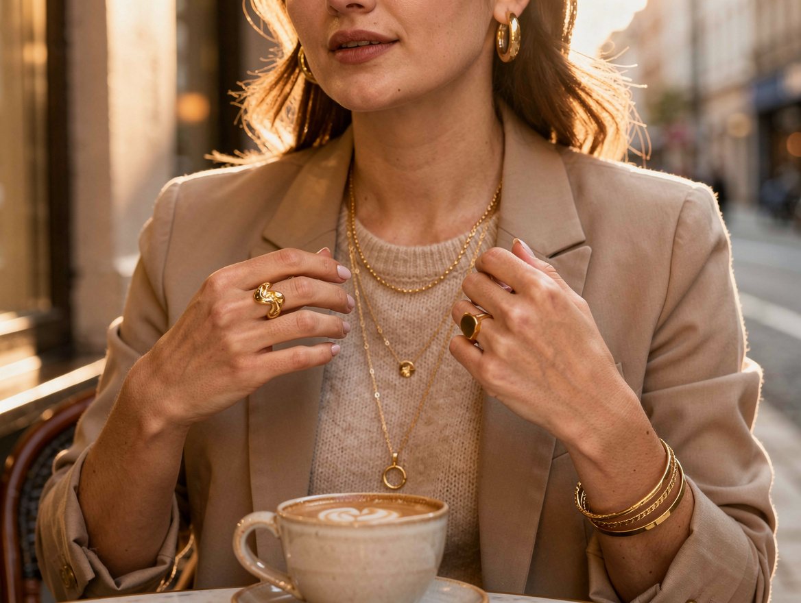 L'or jaune : pourquoi ce métal domine les tendances bijoux femme en 2026 – tendance bijoux 2026