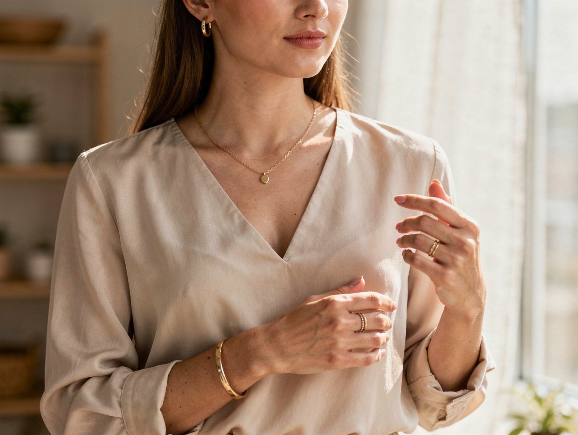 La règle des 3 zones : comment assortir ses bijoux sans surcharger