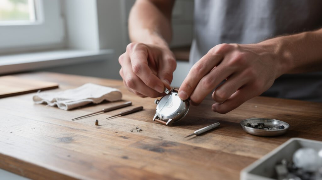 Comment ouvrir une montre pour changer la pile