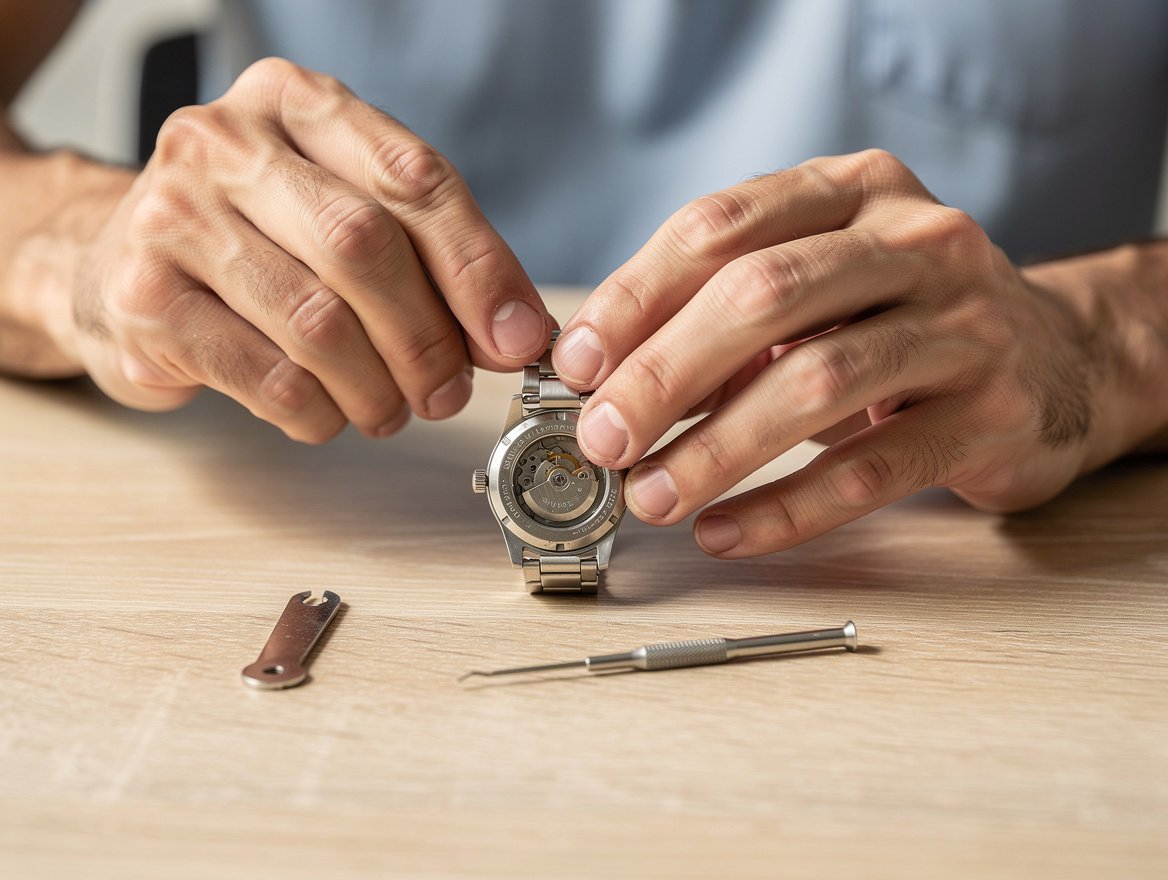 Comment ouvrir une montre pour changer la pile : les étapes précises selon le fond de boîtier