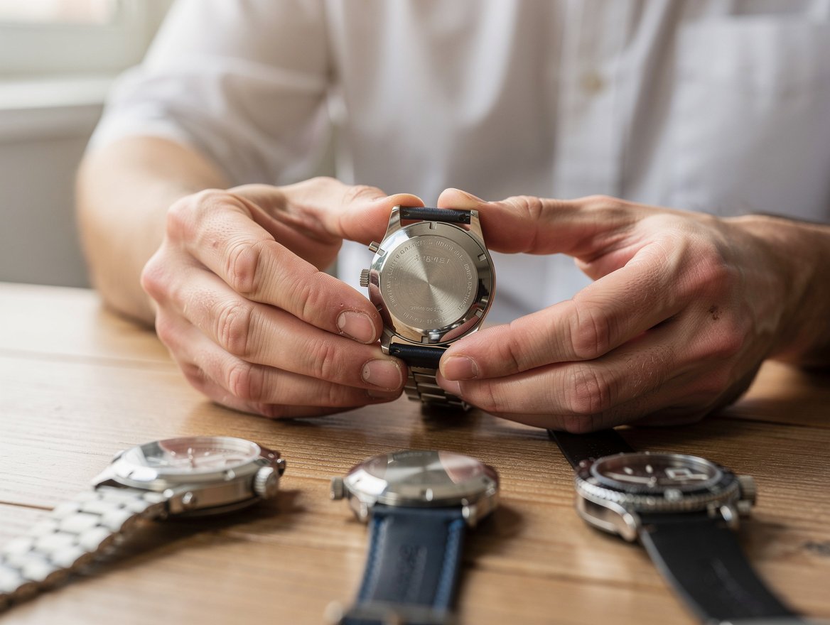 Identifier le type de fond de boîtier de votre montre – comment ouvrir une montre pour changer la pile