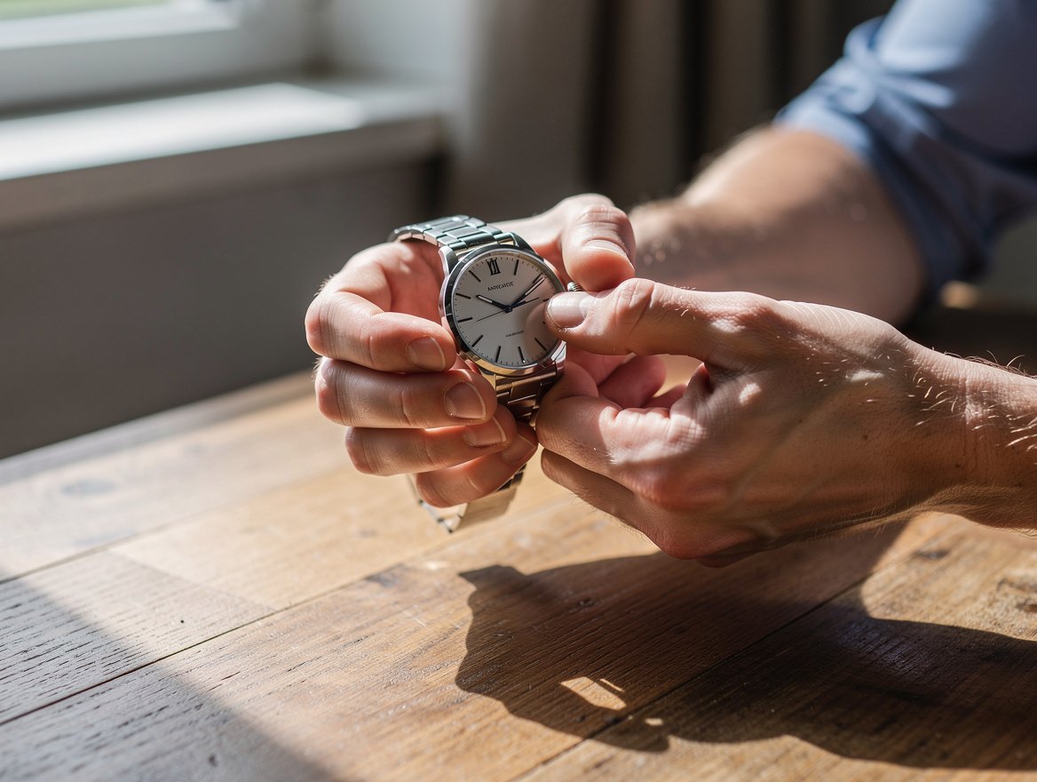 Comment remonter une montre automatique étape par étape