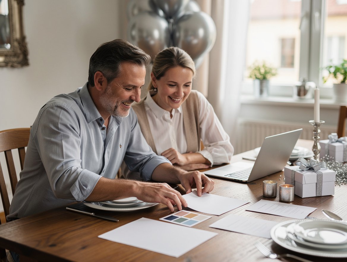 Comment organiser la fête des noces d'argent : formules et budget