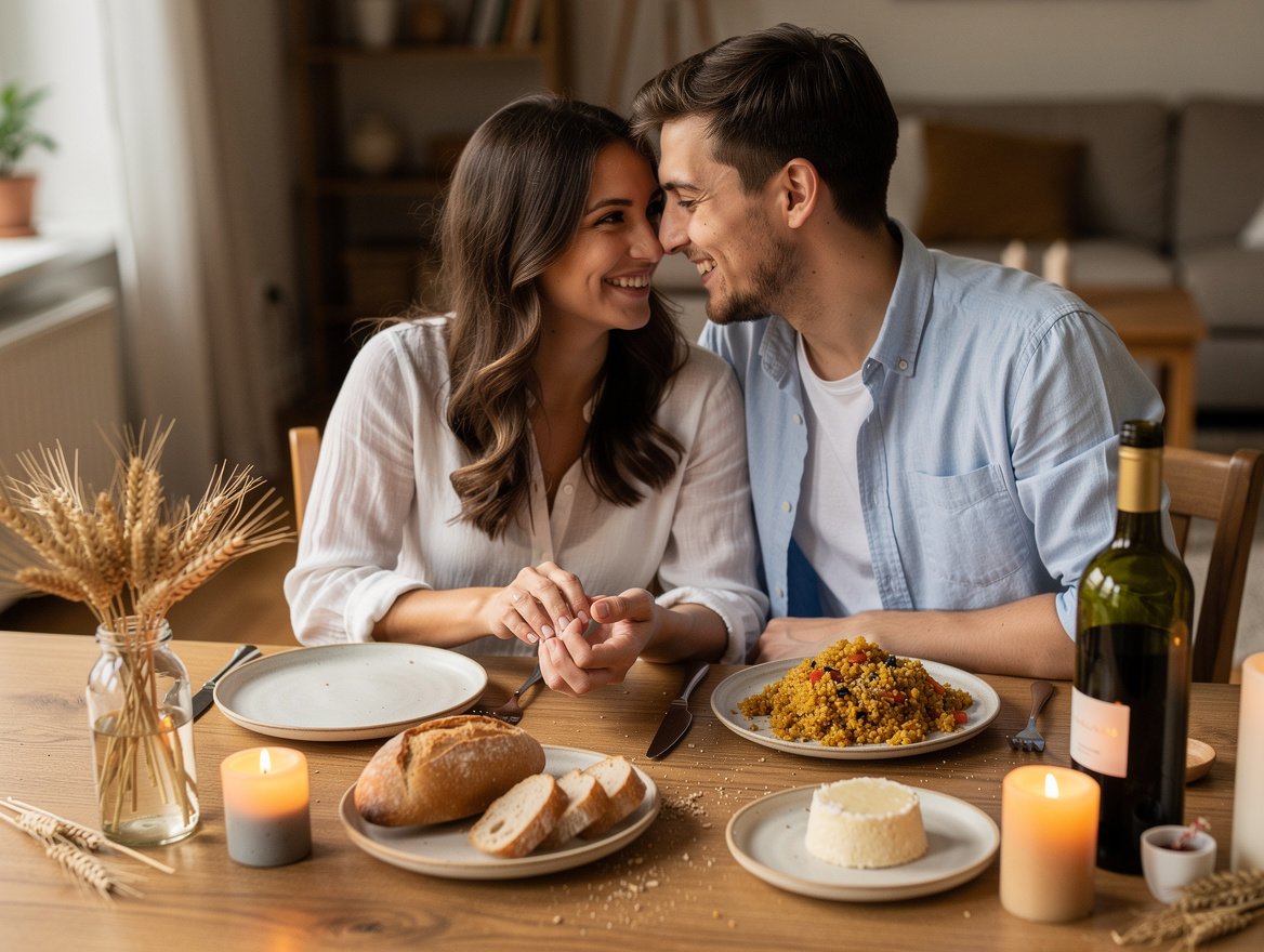 Comment célébrer ses noces de froment : idées de repas et de soirée