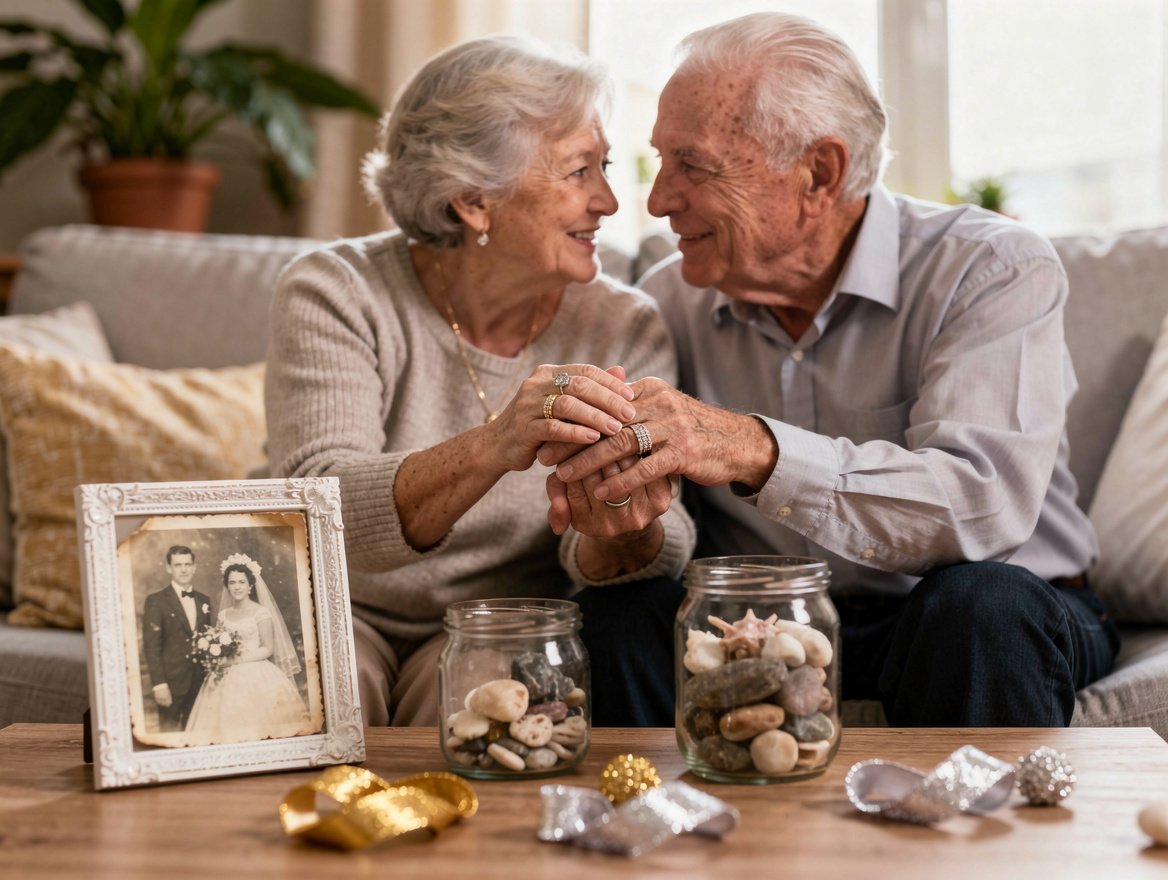 Noces d'or, de diamant, de platine : les grandes étapes de 30 à 100 ans – noces de mariage