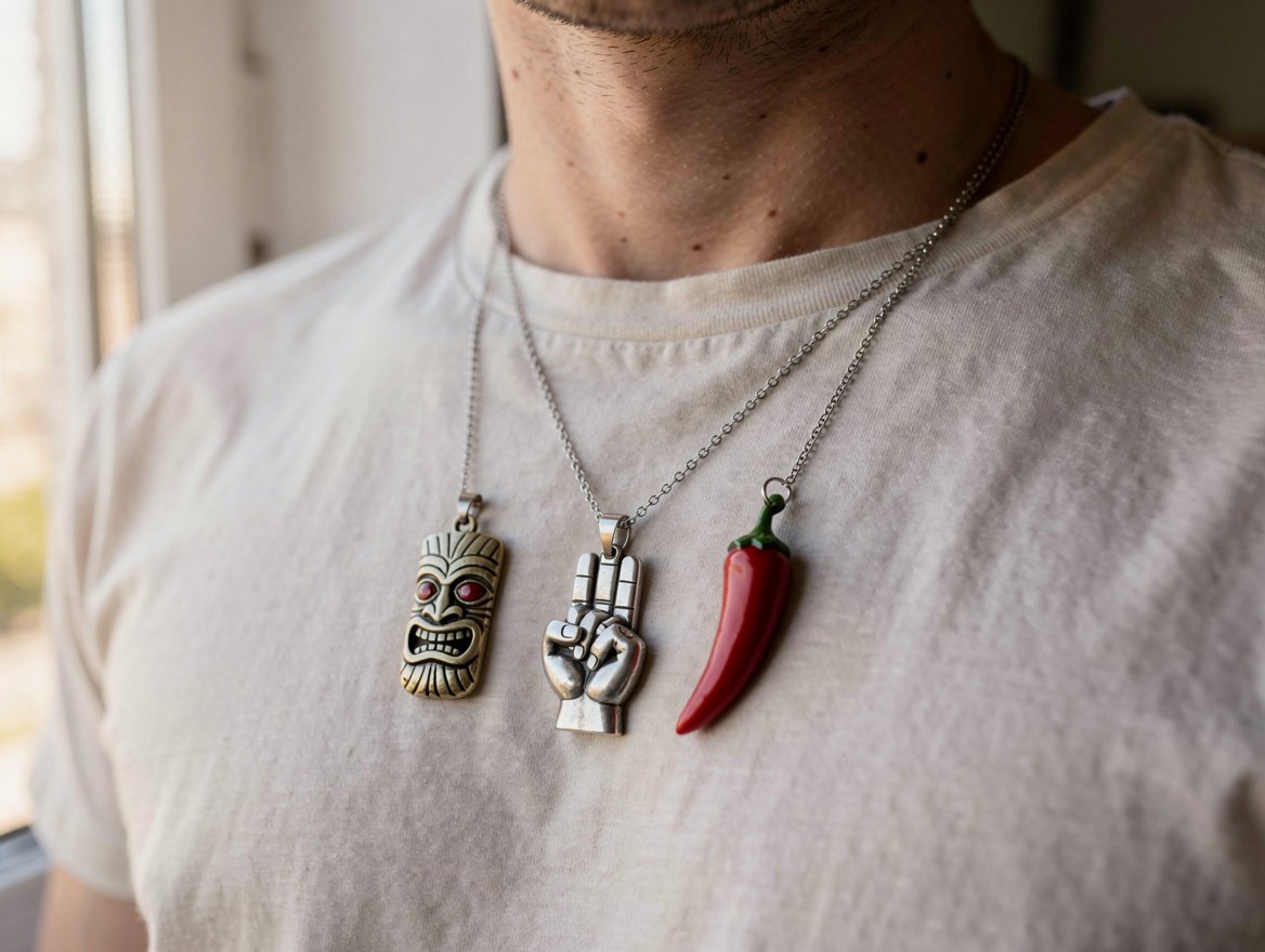 Les pendentifs de protection : tiki, main italienne, poing fermé et piment – pendentif signification
