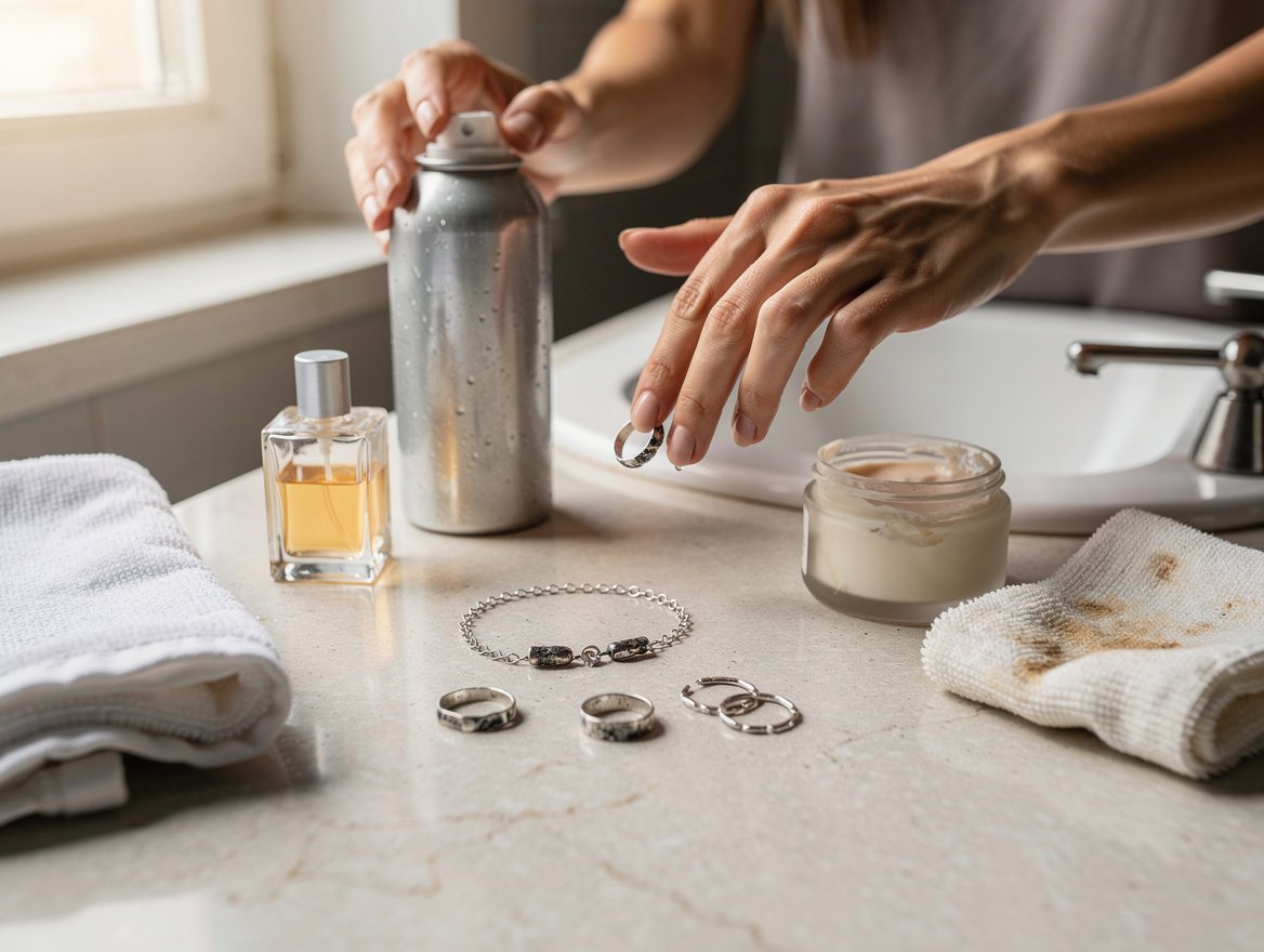 Les facteurs qui accélèrent le noircissement de vos bijoux en argent – pourquoi l'argent noircit