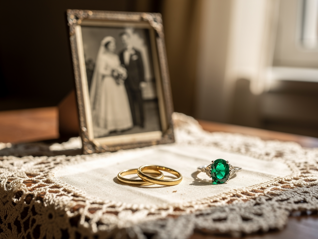 D'où vient la tradition des noces : histoire et origine – noces d'emeraude
