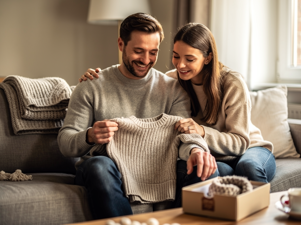 Idée cadeau noces de laine homme : que lui offrir pour les 7 ans ?